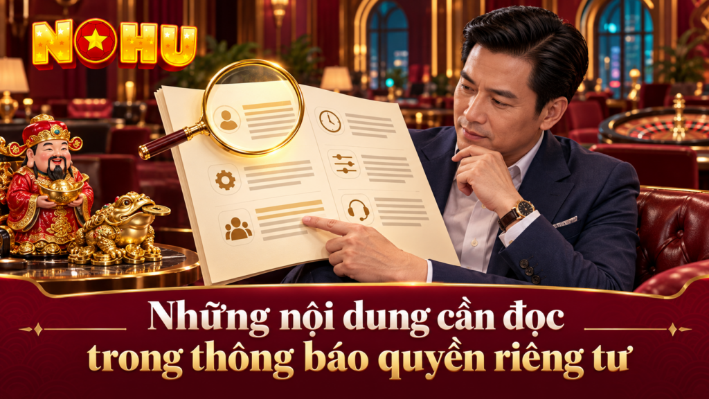 Những nội dung cần đọc trong thông báo quyền riêng tư